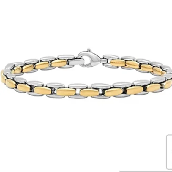 🎉HPx8🎉 Men's Square Link Bracelet - Picture 4 of 7
